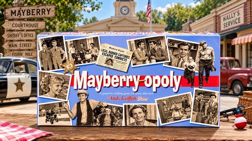 Mayberry opoly board game new - game,